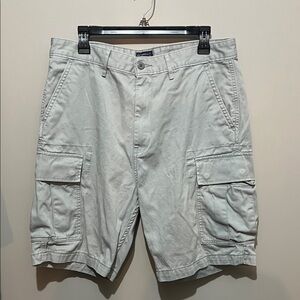 (2 for $25) Men's Light Gray Cargo Shorts